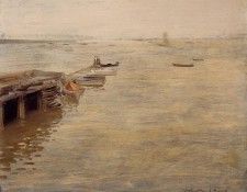 Chase William Merritt Seashore aka A Grey Day. ,  