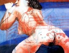 erotic art csg020 untitled-david salle. , 
