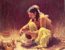 The Pottery Decorator. Couse,  E