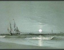 Kennedy Entrance-to-Harbor-Moonlight-sj. 