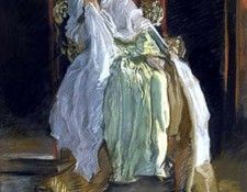 Abbey Edwin Austin The Queen in Hamlet. ,  