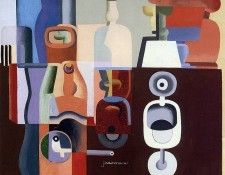 Corbusier Le Nature morte au livre debout Sun. , -