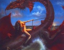 lrs Delamare David Ona Dragons Back. , 
