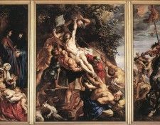 Rubens Raising of the Cross. ������, ����� �����