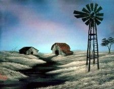 bob ross csg023 the windmill. , 