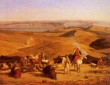 Pasini Alberto The Desert Encampment. , 