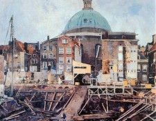 Vreedenburgh Cornelis Building Well With Church Amsterdam S. Vreedenburgh, 