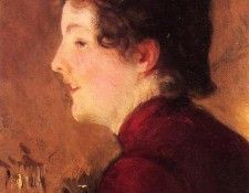 Sargent John Singer A Portrait of Violet. ��������, ���� ������