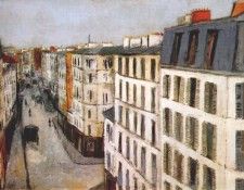utrillo rue de la jonquiere 1909-10. , 