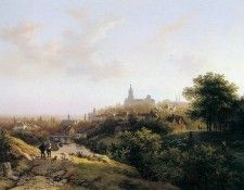 Koekkoek Barend Cornelis View of Kleves Sun. Koekkoek, Barend 