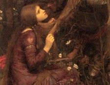 Waterhouse, John William - La Belle Dame Sans Merci detail (. ,  
