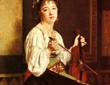 Glaize Pierre Paul Leon Musicienne Italienne. Glaize, ���� ���� ����