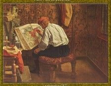 PO Vp S1 20 Henri De Braekeleer-Le geographe(1871). Braekeleer, ���� ��