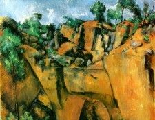 Cezanne - Bibemus Quarry. , 