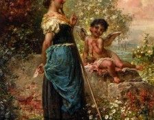 Hans Zatzka Der Liebesbrief (The Love Letter). Zatzka, 