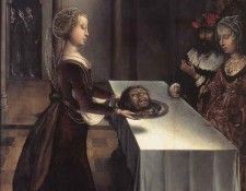 JUAN DE FLANDES Herodias Revenge. ,  