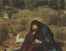 Geertgen tot Sint Jans Sain John in the wilderness, 1490-95,. Geertgen,   