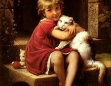 Perrault Leon Jean Basile Son favori. ,   
