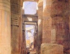 Roberts David The temple of Amon at Karnak Sun000. , 