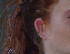 Tyler Timothy Valerie class demo colour sketch brush detail. ������, ��� C