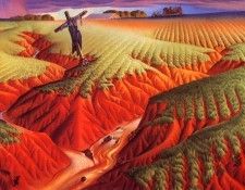 lrs Hogue Alexandre The Crucified Land. , 