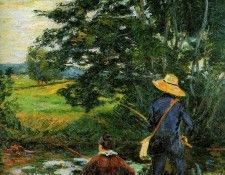 Guillaumin Armand The fishermen Sun. Guillaumin, ������