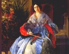 briullov princess yelizaveta saltykova 1841.    (1799-1852)