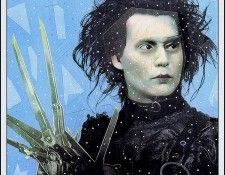 bs-ill- Paul Davis- Edward Scissorhands. , , 