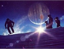 David Hardy Sking On Europa - Xxx 0886 . �����, �����