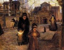 Kostandi Kiriak Maundy Thursday in the north Sun. , 