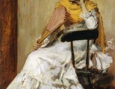 Chase William Merritt A Spanish Girl aka Portrait of Mrs. Chase in Spanish Dress. ,  