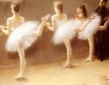 Carrier Belleuse Pierre At The Barre.  Belleuse, 