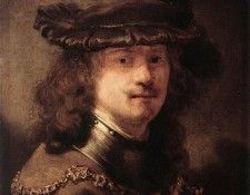 FLINCK Govert Teunisz Portrait Of Rembrandt. ,  Teunisz