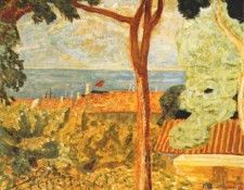bonnard mediterranean iii center panel.  