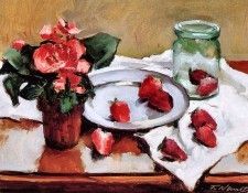 Frank Nemeth - Nature Morte aux Fraises, De. , 