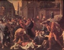 Poussin The Plague of Ashdod. ������, ������