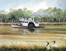 clarrie cox csg003 murray river near mildura. , 