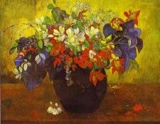 Gauguin - Bouquet Of Flowers. , 