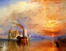 Turner Joseph Mallord William The fighting -Temeraire- tugged to her last Berth to be broken up. ,   
