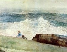 Homer Winslow The Northeaster. , 