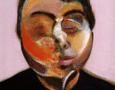 Bacon Two Studies for a Self-Portrait, 1970, left panel. �����, �������