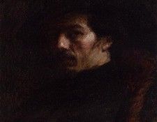 Fantin Latour Portrait of Alphonse Legros. ������-�����, �����-����-���-������