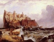 Stanfield Clarkson The Castle Of Ischia. Stanfield, 
