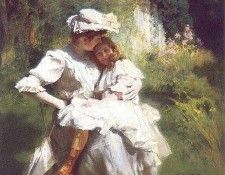 Tendresse Maternelle. Friant, �����