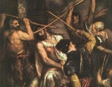 TIZIANO CROWNING WITH THORNS 1570 PINAKOTHEK AT MUNICH. ������ (������� ��������)