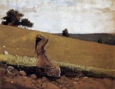 Homer Winslow The Green Hill aka On the Hill. , 