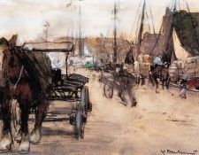 Arntzenius Floris At The Harbour Sun. Arntzenius, 