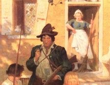Rip Van Winkle 0002 Henpecked N.C.Wyeth sqs. �����, ������ �������