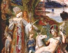moreau the unicorns 1887 8.  