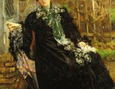 Cointh Lovis In a Black Coat. ������, �����